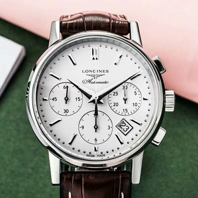 50% off Instant Purchase 9.8 New Longines Classic Replica L2.733.4.72.2 Automatic Mechanical Men's Genuine Watch