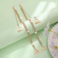 3 ряда бисера золотого и джунма