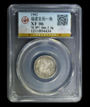 Gongbo Rating XF06 Fujian Official Bureau Guangxu Yuanbao Longyang Silver Coin Chi 1894434