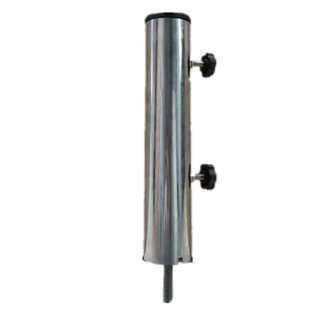 Base sun umbrella bracket stainless steel tube sunshade iron tube outdoor metal seat center column base seat umbrella iron plate umbrella