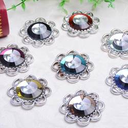 Curtain Accessories Crystal Buckle Curtain Button Rhinestone Buckle Decorative Button Hanging Ornament DIY Jewelry Soft Bag