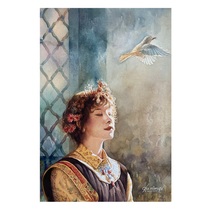 Watercolor painting Che Xianqi a member of Shandong Artists Association The Wind Has Blowd