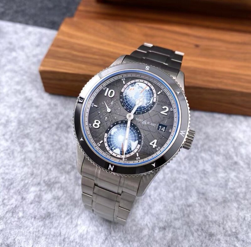 98 New 42mm Montblanc 1858 Series 130982 Automatic Mechanical Men's 42mm Men's Watch