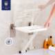 Bathroom Folding Stool Shower Seat Wall-Mounted Non-Slip Dressing Room Elderly Toilet Elderly Bathing Stool