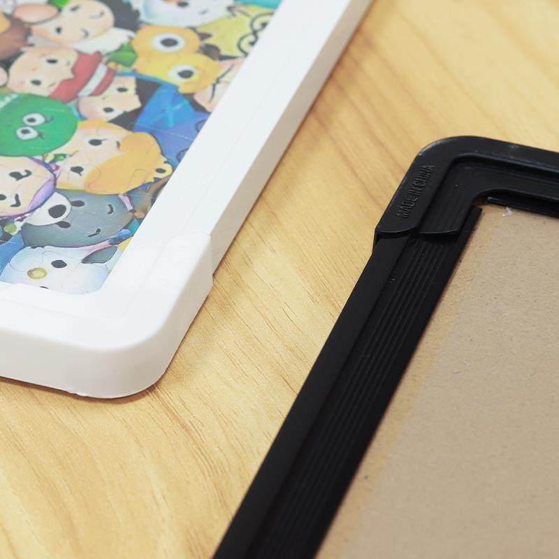 Simple Plastic Photo Frame Puzzle Frame Suitable for 500-Piece and 1000-Piece Puzzles, Size 50*70cm, Decorative Ornament