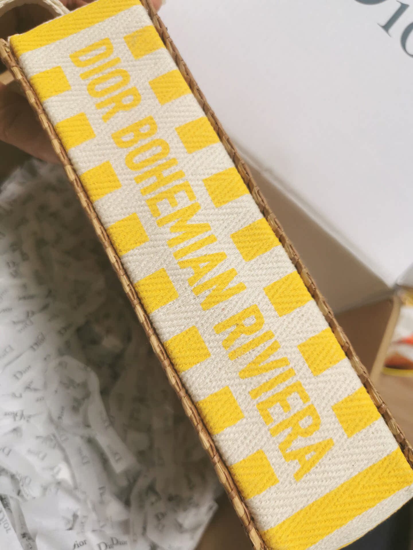 Dior makeup bag high set makeup bag clutch straw bag beach