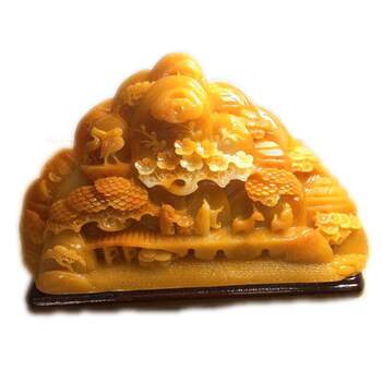 Antiques, miscellaneous stone carvings, imitation shoushan stone, picturesque landscapes, stone crafts, home decoration large ornaments