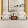 Office reception room VIP sofa art reception conference room business welcome reception meeting negotiation sofa coffee table