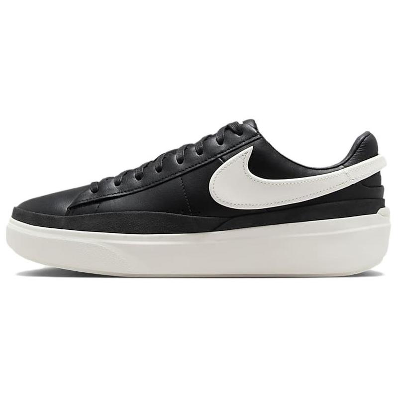 Nike Blazer Phantom Low 复古 防滑耐磨 低帮 板鞋 男款 黑白