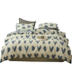 Nordic style internet celebrity style four-piece set single quilt cover bed single bedding dormitory bedding set three-piece set shorts