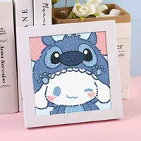 Фоторамка, холст, 18×18см, 15×15см