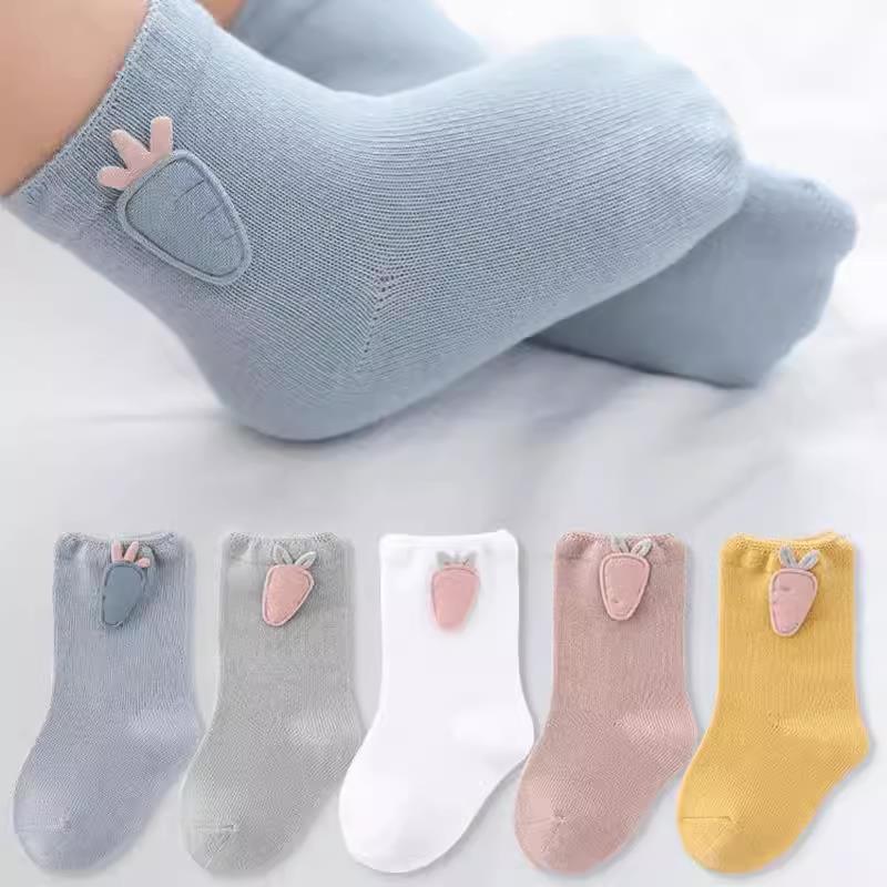 Newborn Baby Socks, Spring and Autumn Thin Socks, Children's Mid-Calf Socks, Male and Female Baby Newborn Cartoon Socks Newborn Baby Socks, Spring and Autumn Thin Socks, Children's Mid-Calf Socks, Male and Female Baby Newborn Cartoon Socks