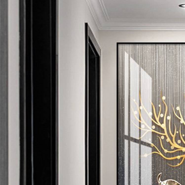 Entrance Decorative Painting, Light Luxury Modern Minimalist Corridor Wall Art, Grand Wall Painting for Living Room Entrance Door, Vertical Hanging Painting Entrance Decorative Painting, Light Luxury Modern Minimalist Corridor Wall Art, Grand Wall Painting for Living Room Entrance Door, Vertical Hanging Painting