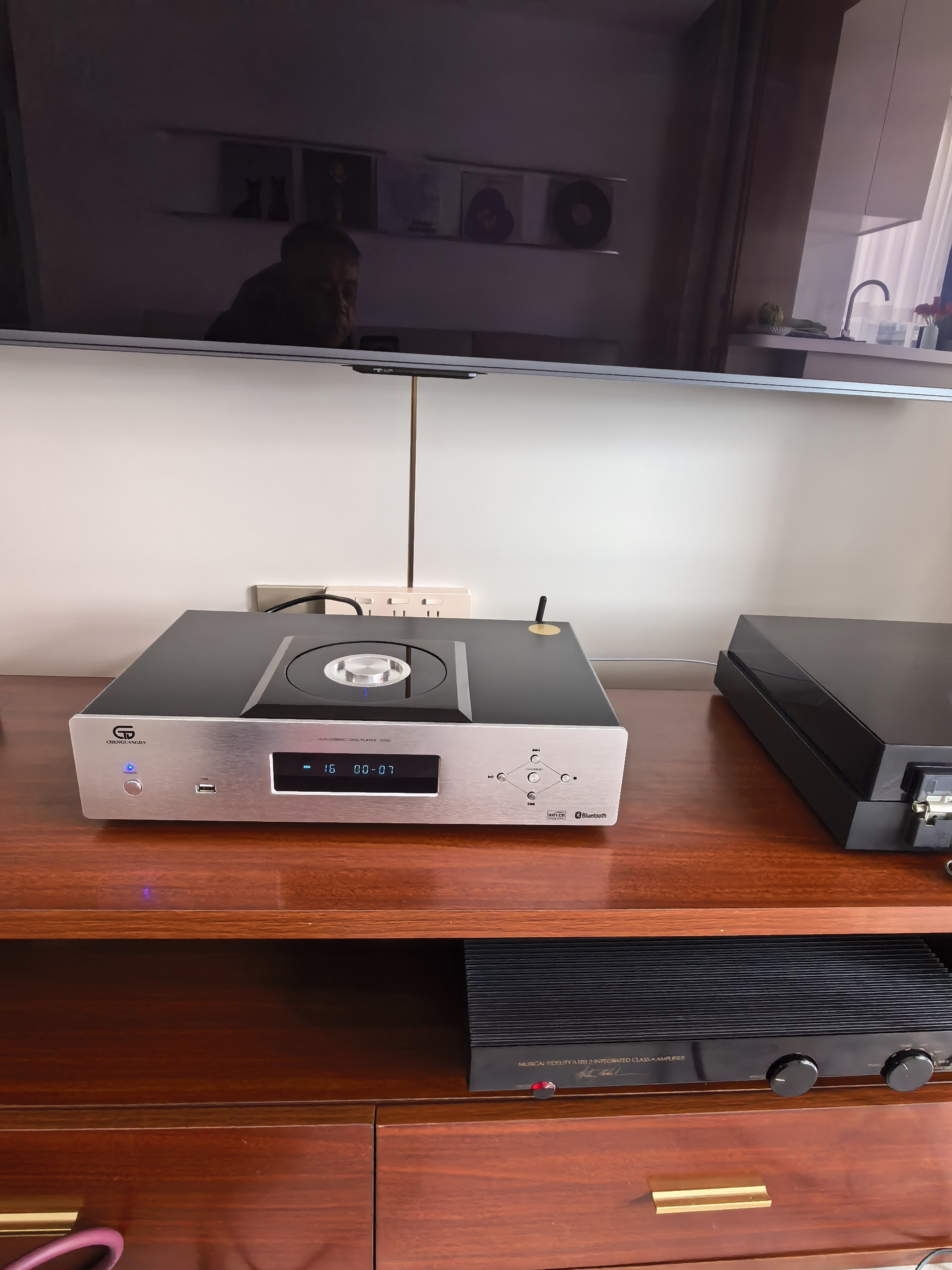 晨光达CD50发烧CD机经典电饭煲CD机2604发烧运放蓝牙优盘无损播放评价