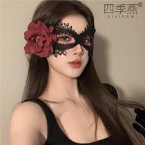 Mask adult sexy lady masquerade dress props party mysterious sexy half-face eye mask makeup mask