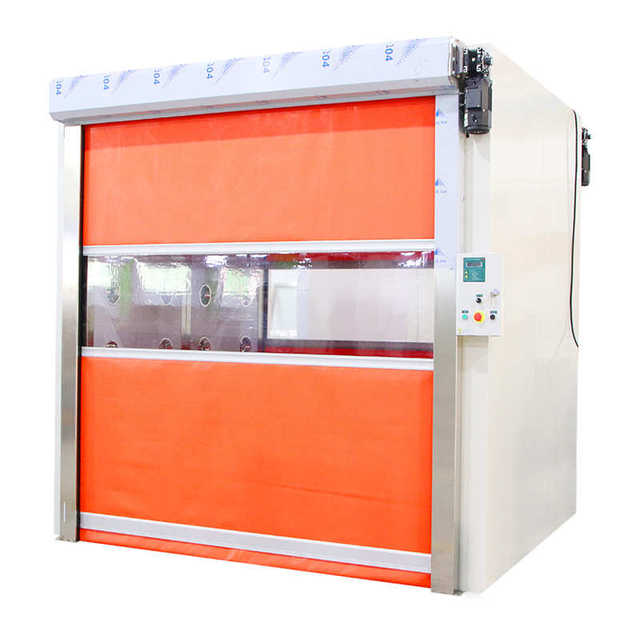 Single-person single-blown stainless steel air shower room factory single-person double-blown shower door double-person double-blown shower machine