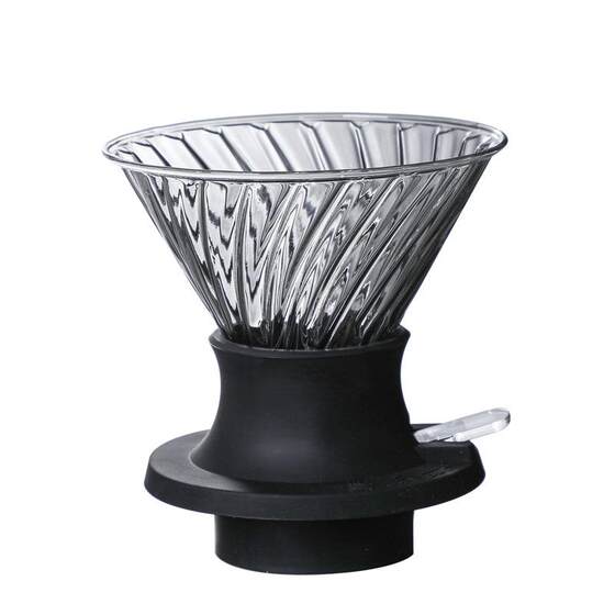 American-Style Coffee Pot Hand-Brewed Smart Cup Coffee Pot Set Coffee Utensils Glass Diagonal Spiral Coffee Filter Cup Discount