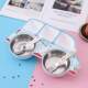Especially Attractive-Looking Rice Bowls, 304 Stainless Steel Children's Dinner Plates, Cartoon Car-Shaped Supplementary Food Rice Bowls, Divided Plates