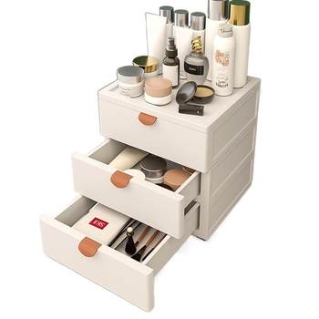 Student desktop storage box stationery mark pen drawer storage cabinet watercolor brush organization storage plastic box