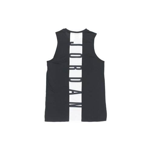 Jordan ALPHA Air 透气吸汗运动篮球背心 男款 黑色