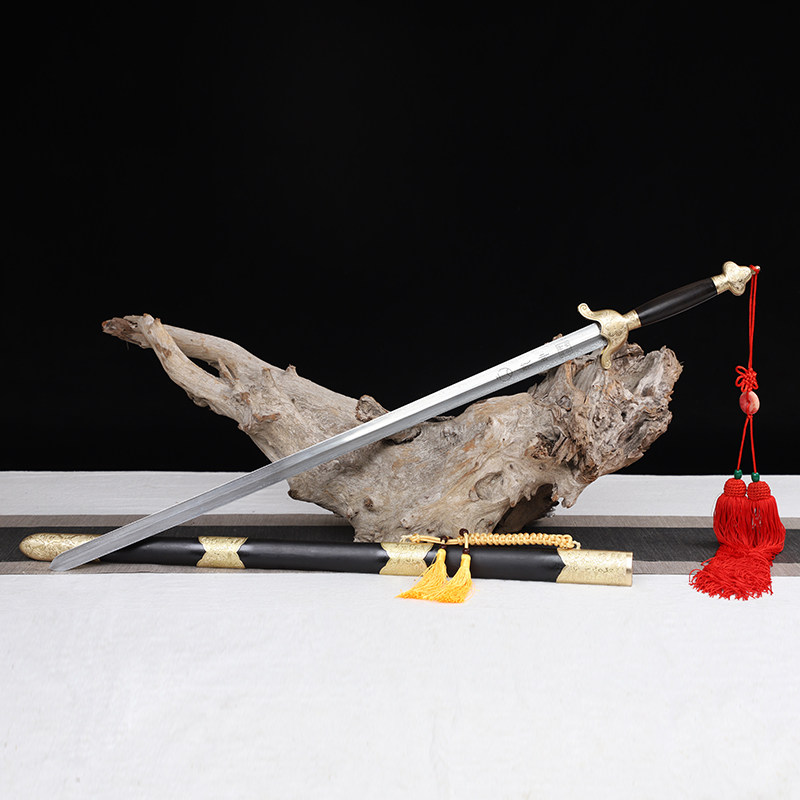 (Artisan's Second Generation) 28-inch Artisanal Plum Sword City Crafts Fine Arts Master Cheng Jianfen Unopened Blade