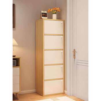 Floor-standing cabinet chest of cabinet storage cabinet household living room simple multi-layer wall corner cabinet storage cabinet bedroom chest of cabinet