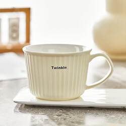 Ceramic Instant Noodle Bowl, High-Looking Breakfast Cup, Large-Capacity Water Cup, Oatmeal Cup, Microwaveable Mug, Milk Cup