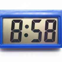 Waterproof motorcycle electronic watch electric car clock schedule electronic clock adhesive mini digital thin