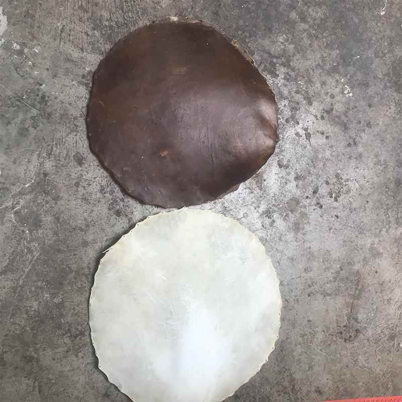 正宗鼓皮厂家直销：黄牛皮、水牛皮、小牛皮鼓面，敲响你的音乐