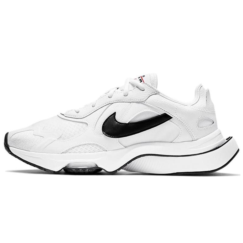 Nike Air Zoom Division 舒适 低帮 休闲跑步鞋 男款 白黑