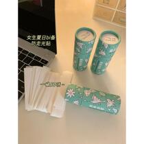 Anti-leak sticker artifact chest clothes collar tube top skirt anti-slip seamless sticker girls summer anti-leak double-sided tape