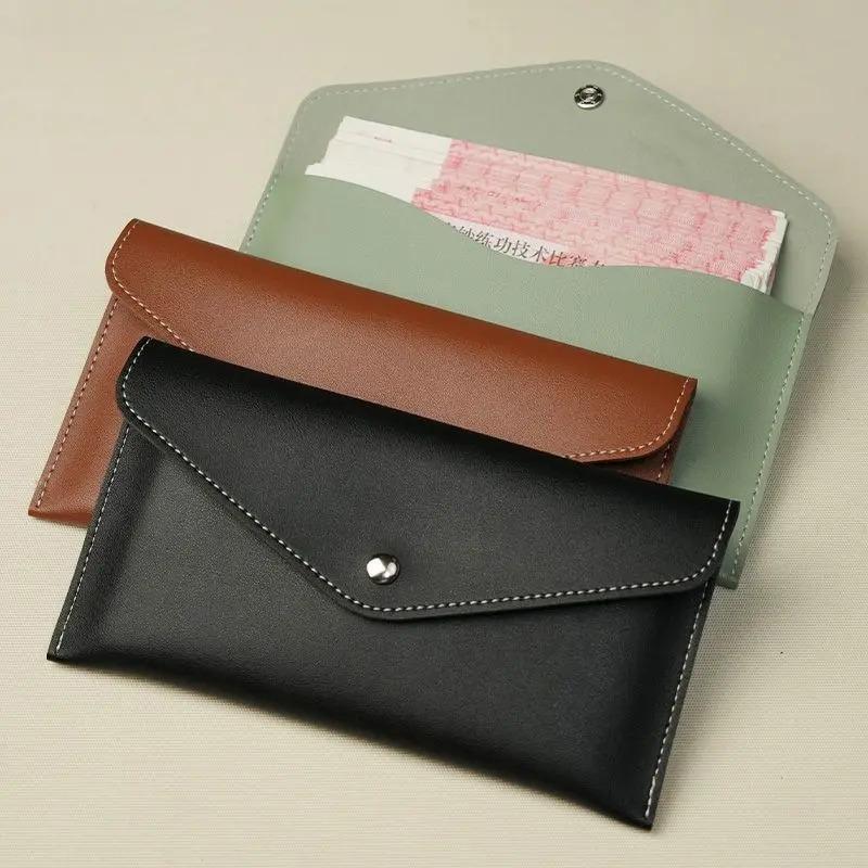 2025 New Model Wallet for Women, One-Piece Thin Long Wallet, Men's Cash Storage Wallet for Large Bills, Coin Purse