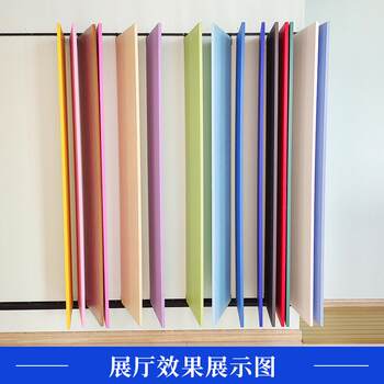Furniture board page turn display rack cabinet door panel color board page turn rack decorative board multi-function vertical page turn display rack