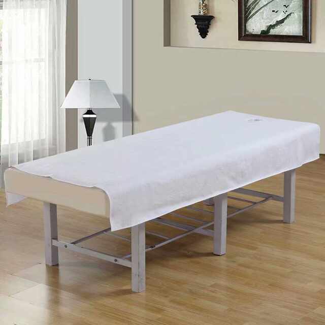 Special waterproof and oil-proof sheet for high-end beauty beds, non-disposable solid color, washing machine, thickened sheets