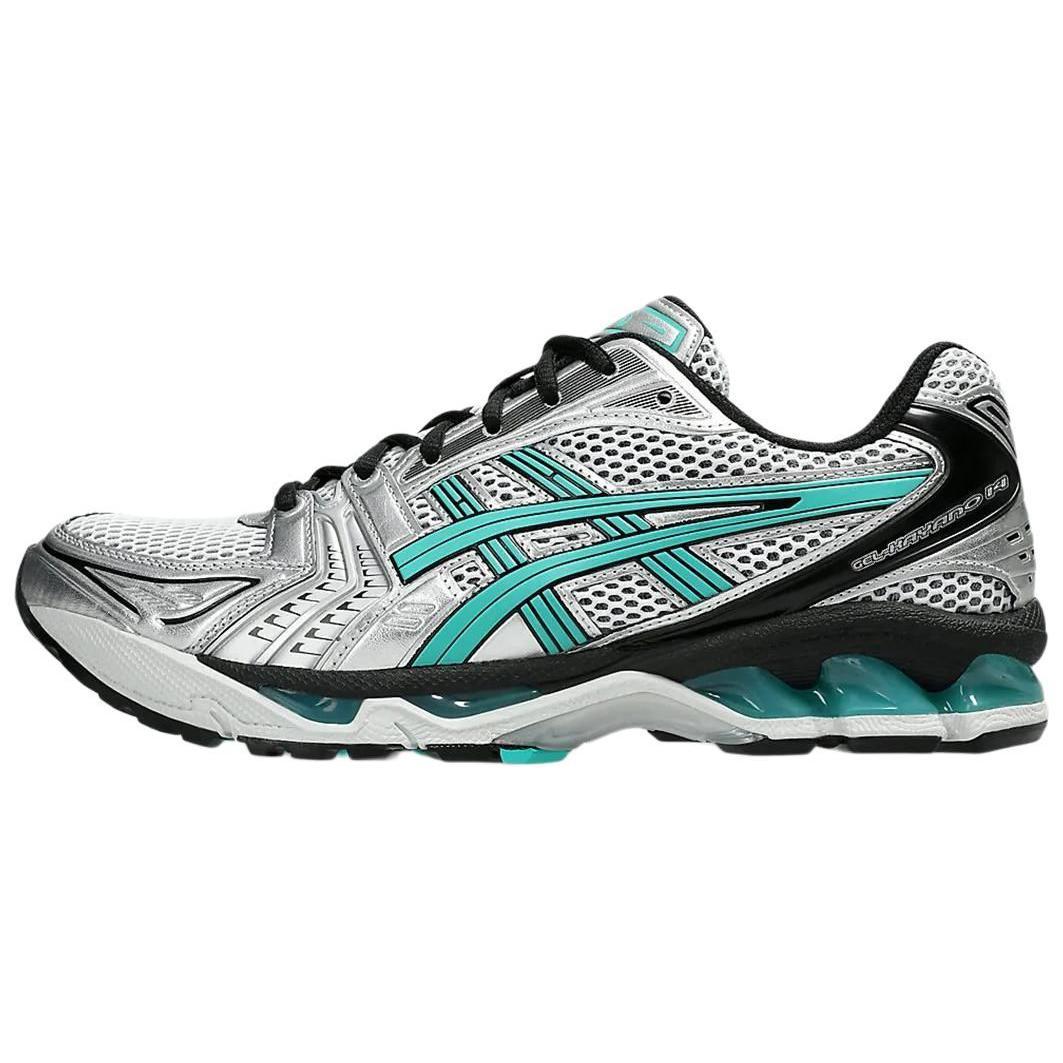 Asics Gel-Kayano 14 舒适百搭 低帮 休闲跑步鞋 男女同款 银绿色