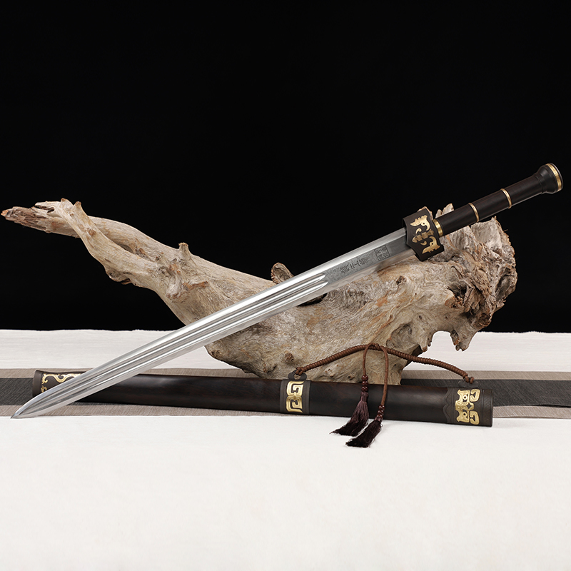 (artisan's second generation) 24-inch antique bicolor-sword city arts and crafts master Cheng Jianfen unopened
