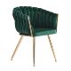 Cover for Outdoor Export Best-Selling Luxury Dining Chair, Home Dining Chair, Velvet Gold-Leg Living Room Chair