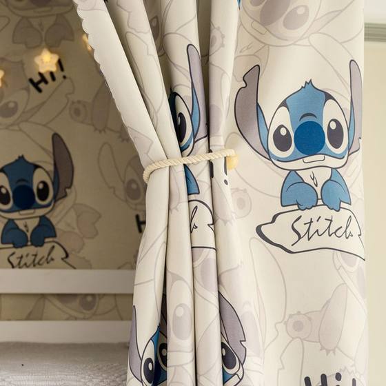 学生宿舍加厚强遮光床帘上铺男下铺女寝室简约下桌帘子挡布卡通