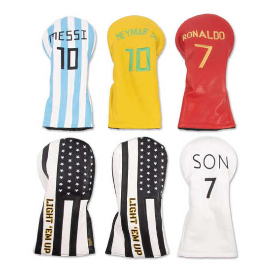 1号球杆套高尔夫球杆套木杆杆套木帽套球道木杆套高尔夫保护套