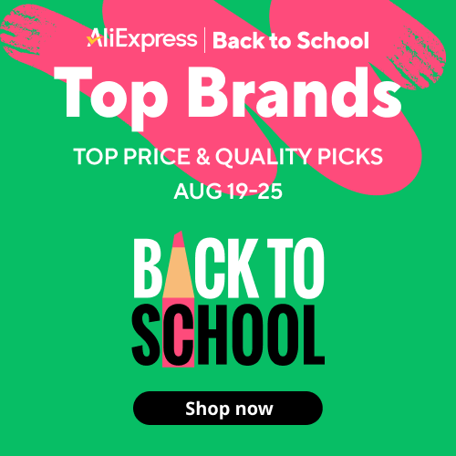 8.19-8.25 BACK TO SCHOOL - Top brands