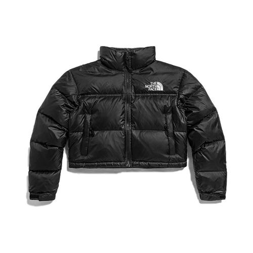 北面THE NORTH FACE Nuptse Logo印花立领防水防撕裂鹅绒羽绒服