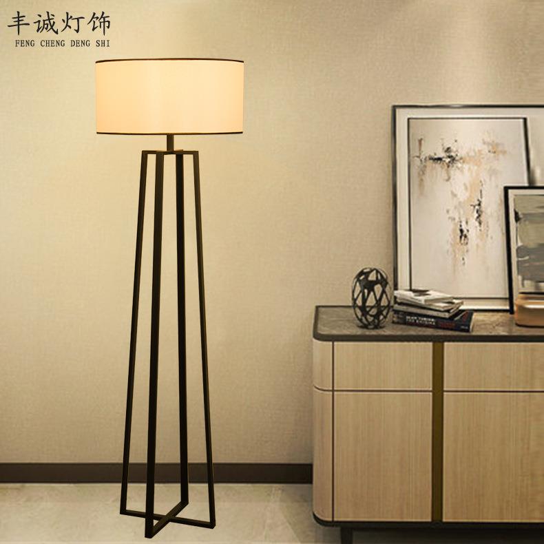 New Chinese-Style Floor Lamp, Zen-Style Standing Table Lamp, Living Room Bedroom Table Lamp, Creative Chinese-Style Fabric Table Lamp New Chinese-Style Floor Lamp, Zen-Style Standing Table Lamp, Living Room Bedroom Table Lamp, Creative Chinese-Style Fabric Table Lamp