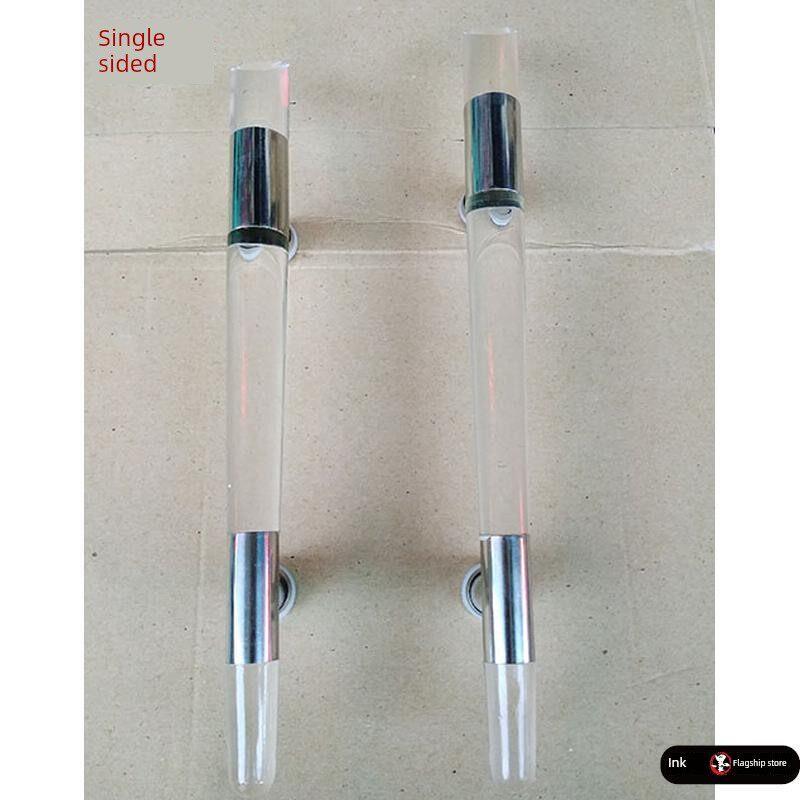 Inclined Crystal Single-Sided Handle Glass Sliding Door Double-Sided Sliding Door Handle Frameless Balcony Handle Unit Price Inclined Crystal Single-Sided Handle Glass Sliding Door Double-Sided Sliding Door Handle Frameless Balcony Handle Unit Price