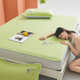 Summer ice silk mat can be washed with machine bamboo mat straw mat summer folding soft mat bed sheet 2024 new Class A