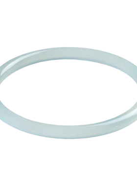 中国黄金天青冻玉髓手镯女款冰透国风叮当镯子老婆七夕礼物送女友