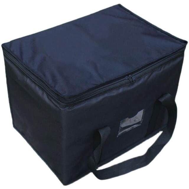 Large Thickeneded Thermal Insulation Bag Large Capacity Waterproof Oxford Cloth Multi-Layer Cold and Fresh-Keeping Durable Aluminum Foil Thermal Insulation Bag