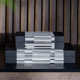 Model house health hall entrance ornament storage box desktop retro eclectic horse hair decoration box soft decoration design