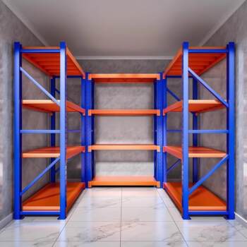 Warehouse shelves racks multi-layer hole board shelves factory workshop heavy-duty storage racks supermarket commercial display racks