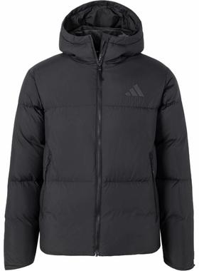 adidas PUFFY DOWN JACKET 保暖运动休闲长袖羽绒服 男款