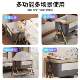 Aluminum Alloy Baby Crib with Cover, Movable Newborn Splicing Large Bed, Multifunctional Portable Foldable Baby Rocking Bed